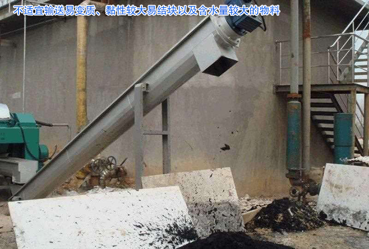 U型螺旋輸送機主要用于輸送小顆粒狀、粉狀、小塊狀物料，不適宜輸送易變質(zhì)、黏性較大易結(jié)塊以及含水量較大的物料。